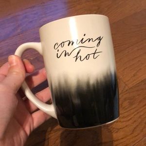 Coming in hot mug!